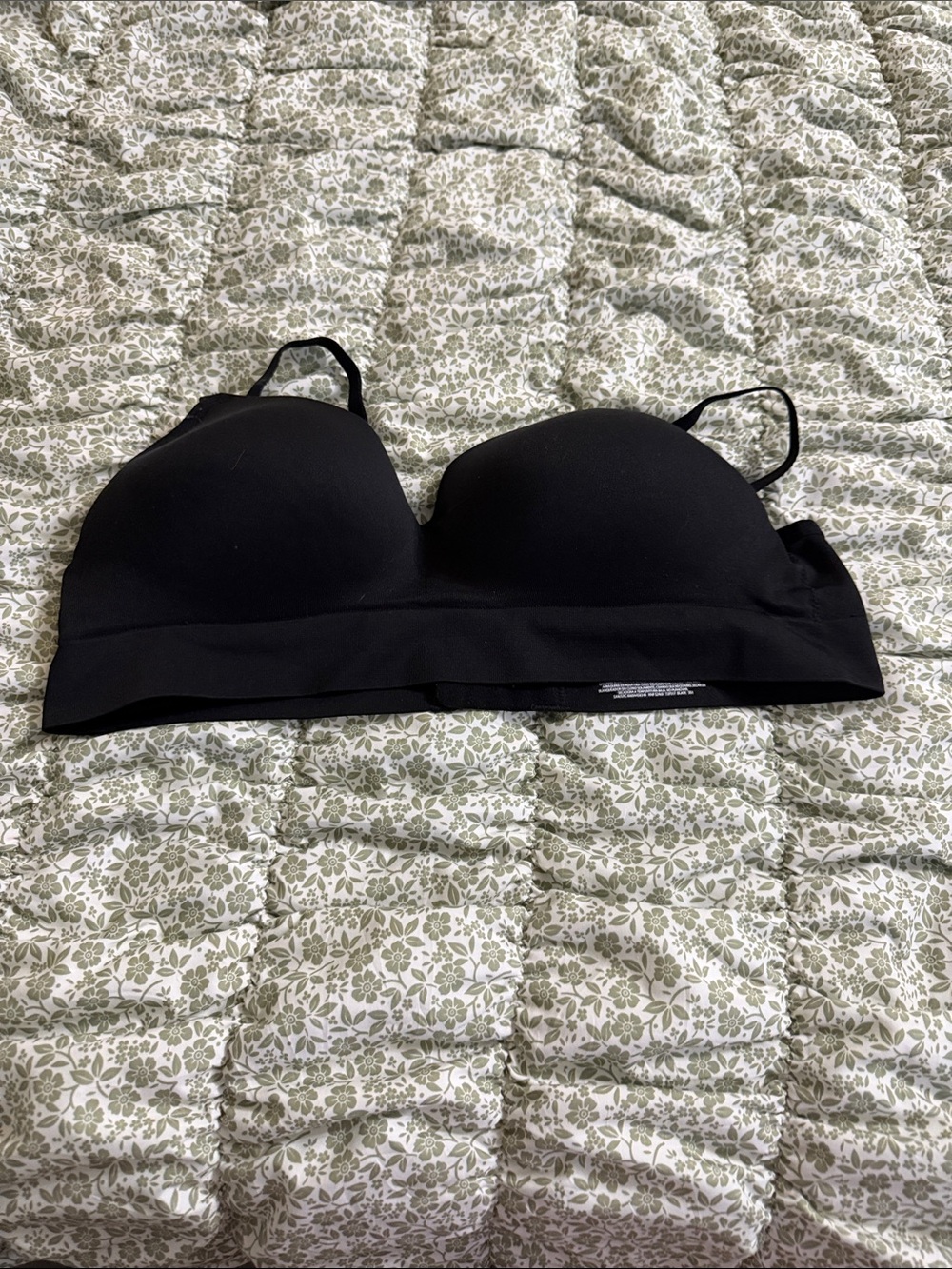 No Boundaries Black Seamless Convertible Bra